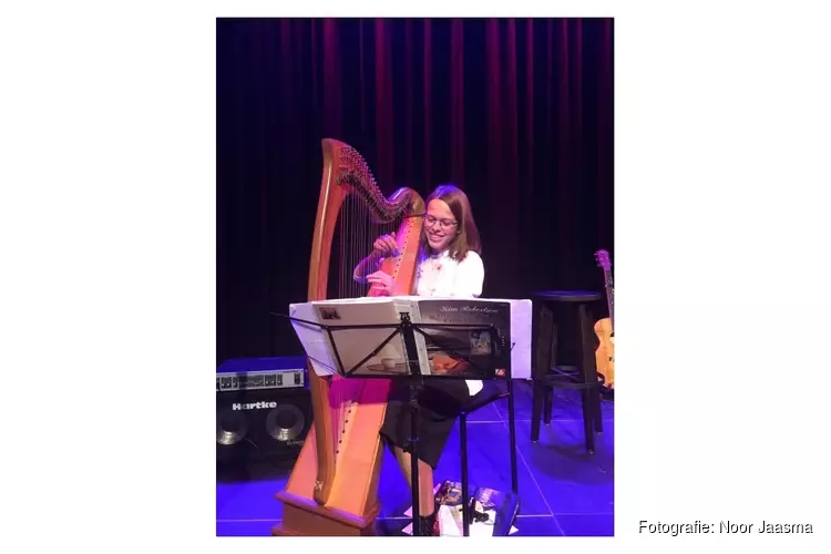 Leerling Meerpaal neemt deel aan het Rosa Spier Harp Concours