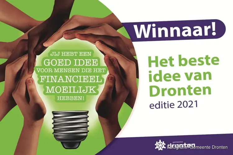 Negen winnaars bij ‘Het beste idee van Dronten 2021&#39;