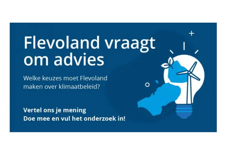 Flevoland vraagt je om advies over klimaatbeleid