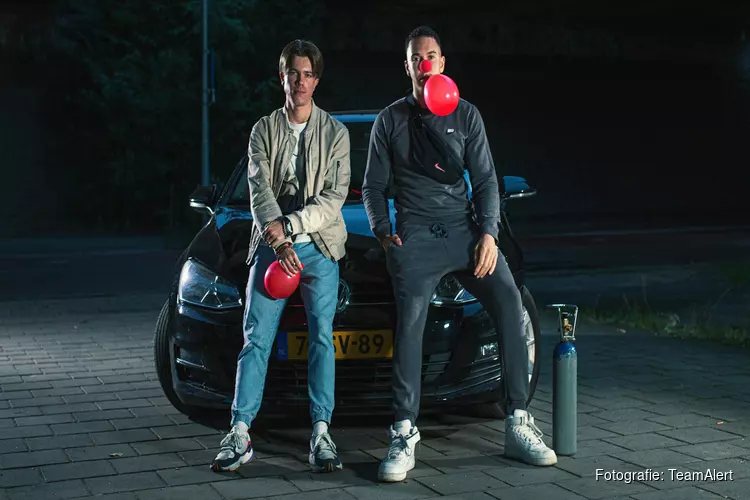 Campagne &#39;Rij Ballonvrij&#39; voor lachgasvrij verkeer