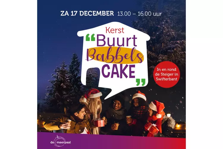 Kerst Buurt Babbels Cake