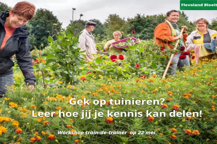 Train-de-trainer bijeenkomst: &#39;Een levende tuin maak je zelf&#39; op 22 mei 2023