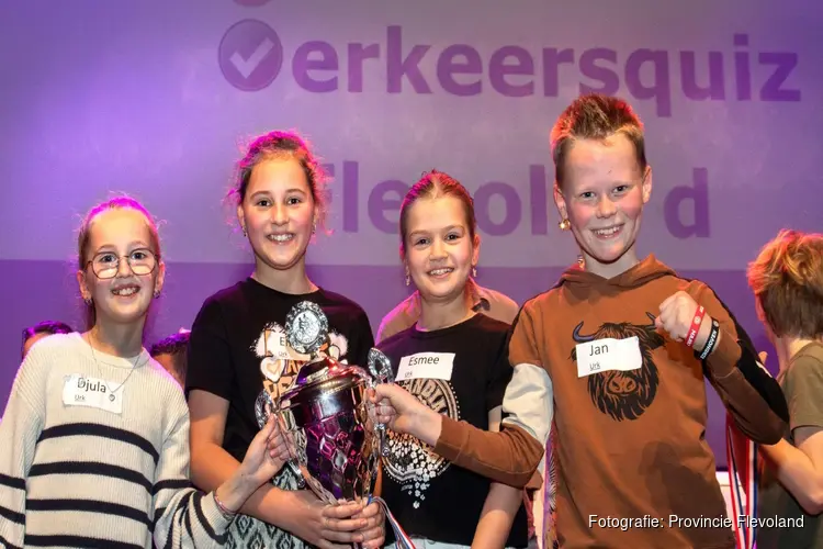 Urk winnaar finale Grote Verkeersquiz Flevoland